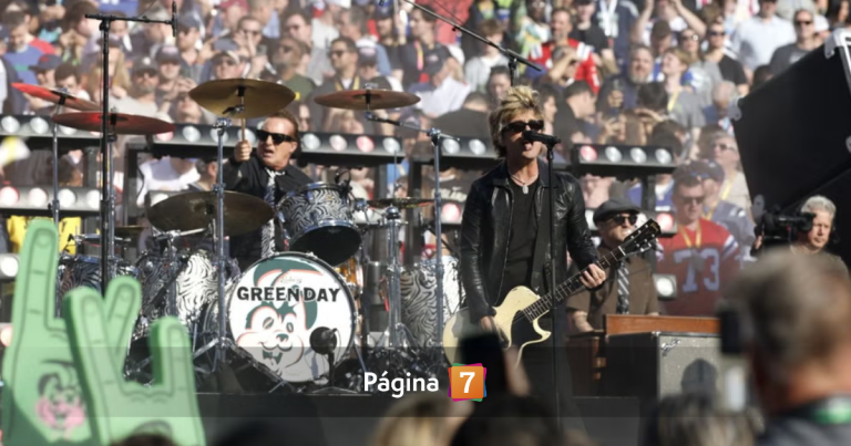 Green Day abrió el Super Bowl 2026 tocando 