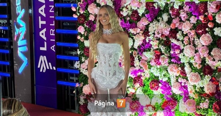 Inna Moll deslumbró con su vestido en la Gala de Viña y reveló destino que tendrá: 