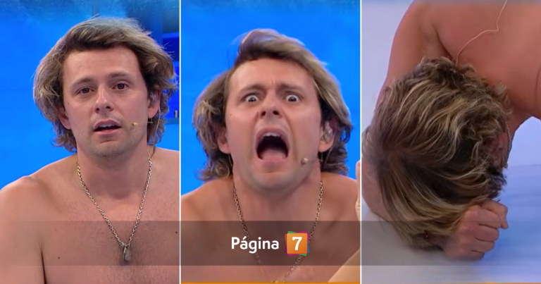 Joaquín Méndez enfrentó los “dolores de parto” con gritos desesperados y terminó en el piso