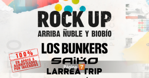 De Los Bunkers a Saiko: evento Rock Up reunirá a artistas para ayudar a damnificados de incendios