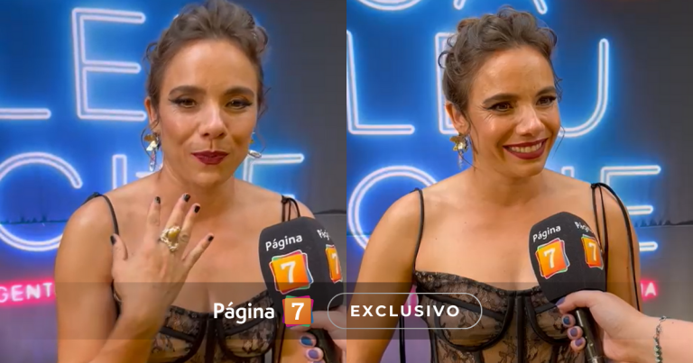 María Gracia Omegna reveló que su hija eligió su vestido para los Premios Caleuche