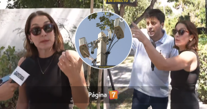 Mariana Loyola exige al municipio de La Reina retirar antena instalada fuera de su casa: 