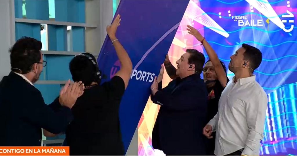 El chascarro en matinal de CHV, Contigo en la Mañana