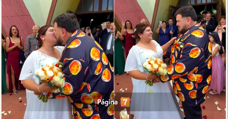 Otakin se casó y sorprendió con traje inspirado en Dragon Ball: así fue la boda