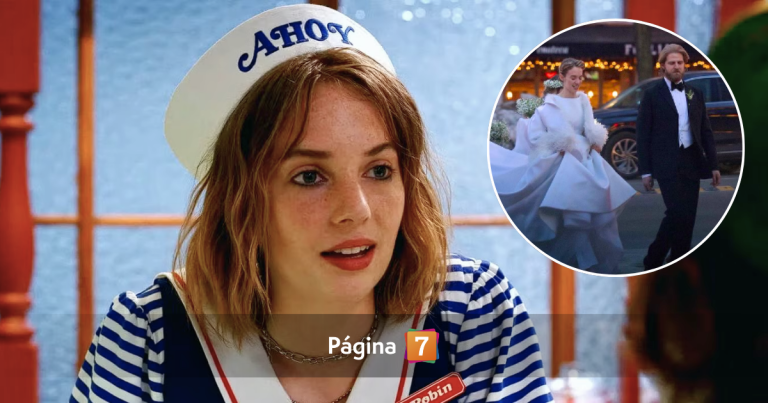 Maya Hawke reunió al elenco de 'Stranger Things' en su matrimonio: se casó justo en San Valentín
