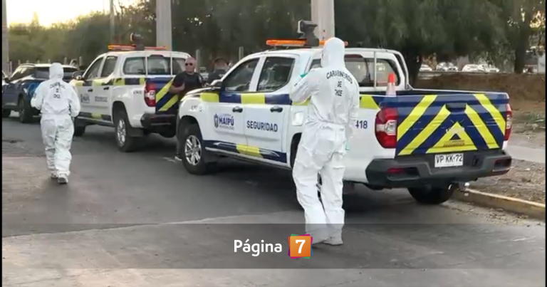 Iba con su padre: menor de 16 años está en riesgo vital tras ser baleado durante encerrona en Maipú