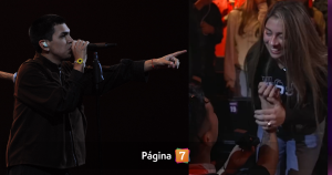 Pareja de influencers protagonizó pedida de matrimonio durante show de Milo J en Viña 2026