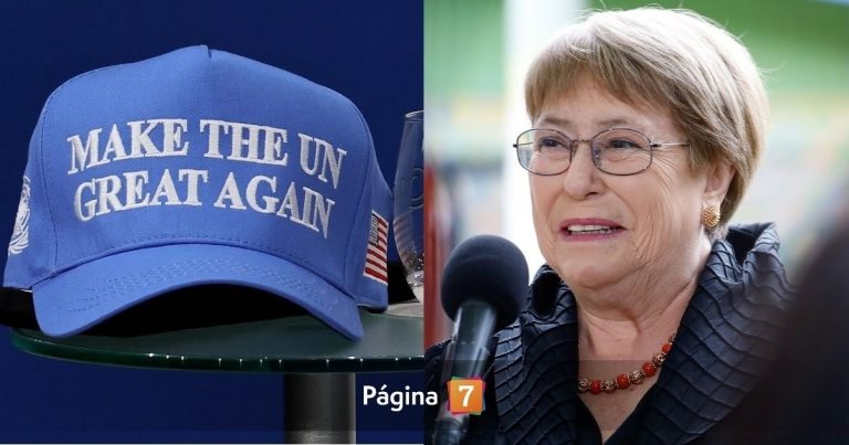 ¿Por qué una simple gorra podría significar una amenaza a candidatura de Michelle Bachelet a la ONU?