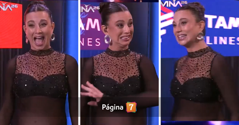 ¿Lo notaste? La reacción de Tita Ureta ante las estridentes pifias por Asskha Sumathra en Viña