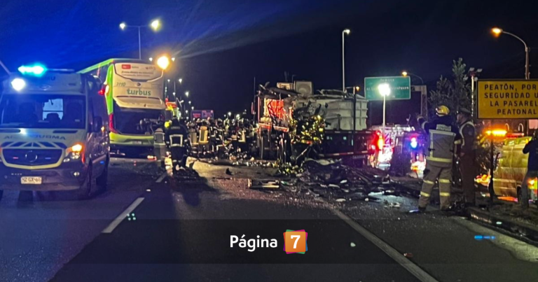 Conductor de Turbus pasa a control de detención tras fatídico accidente en La Araucanía