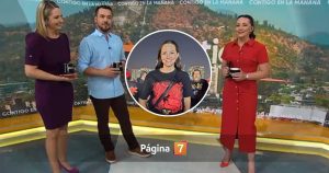 La particular anécdota que vivió Andrea Arístegui tras salir del concierto de AC/DC