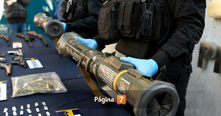 Desarticulan clan “Los Pichulas” en Limache: incautan lanzacohetes, vehículos y droga