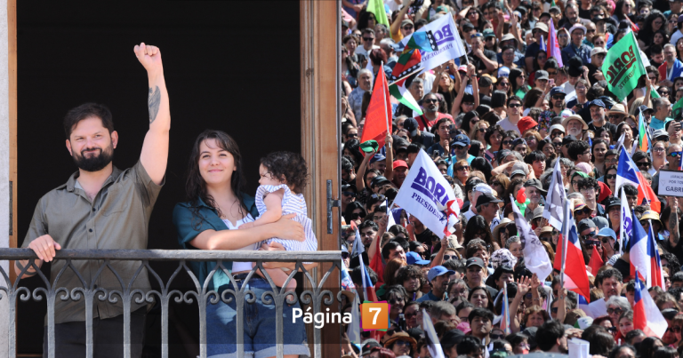 Presidente Boric en acto de despedida: 