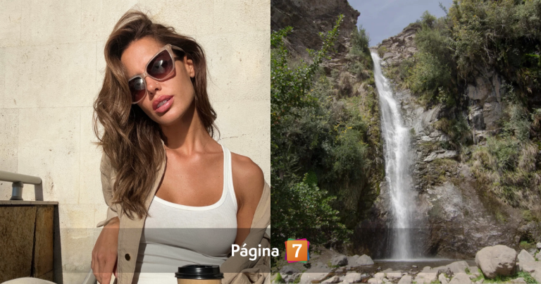 Gala Caldirola responde a críticas por bañarse en el Parque Aguas de Ramón: “Nadie me informó”