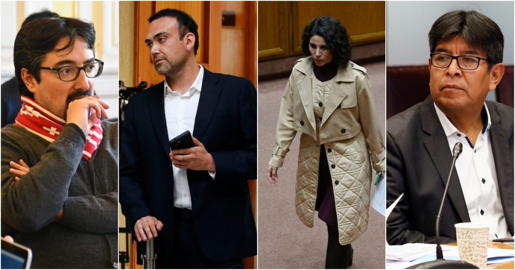 Juan Ignacio Latorre, Karim Bianchi, María José Gatica, Esteban Velásquez