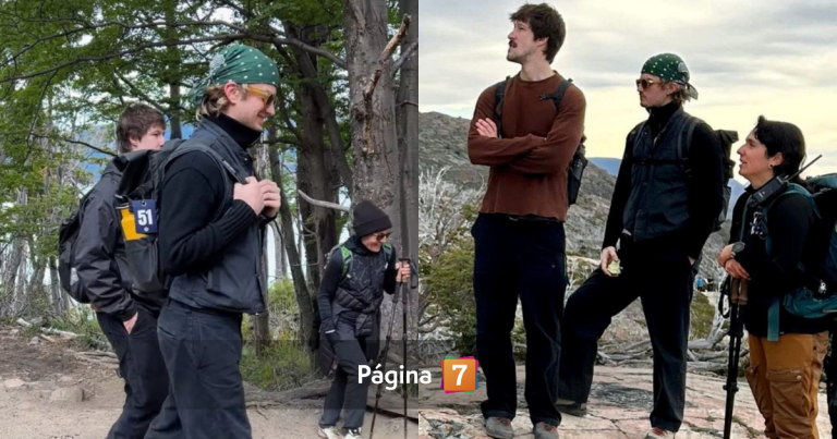 Actor Joe Keery (DJO) de Stranger Things desató furor tras ser visto explorando las Torres del Paine