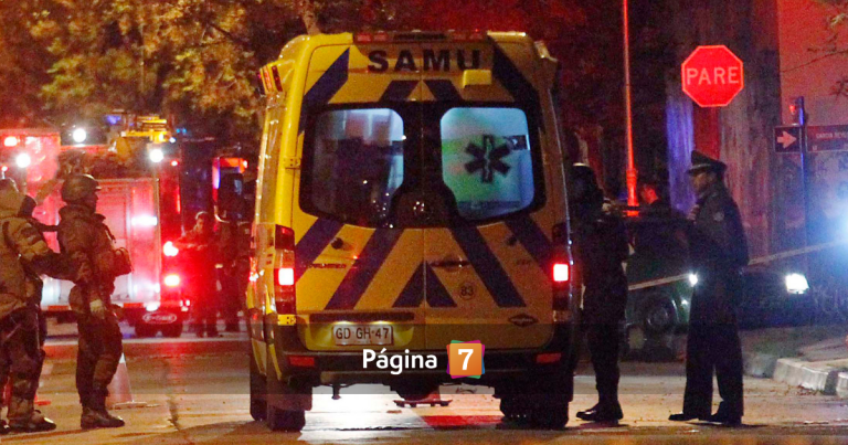 Un muerto por violento tiroteo en cité de Santiago: tres hombres llegaron heridos a la Posta Central