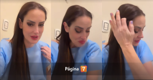 Adriana Barrientos colapsó después de procedimiento médico: recordó compleja pérdida
