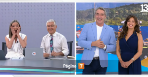 Así fue el debut de Consuelo Saavedra en Teletrece Tarde: recibió saludo de animadores de Tu Día