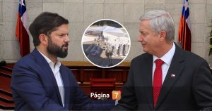 Imágenes muestran cómo fuertes vientos complicaron a organización a solo horas del cambio de mando