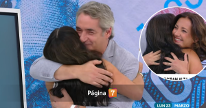 Así fue el cariñoso reencuentro entre Repe y Catalina Edwards en vivo: gesto llamó la atención