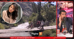 ¿Metió la pata? El desubicado comentario de Zabaleta sobre Kel Calderón camino a casa de Pangal