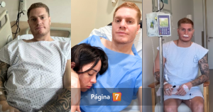 Ex Gran Hermano, Felipe Thompson, se desmayó en urgencias tras cirugía: 