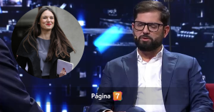 Boric envía mensaje a Irina Karamanos en Las caras de la moneda