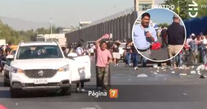 Gino Costa vivió tenso momento en despacho para matinal de CHV: “Están tirando piedras”  