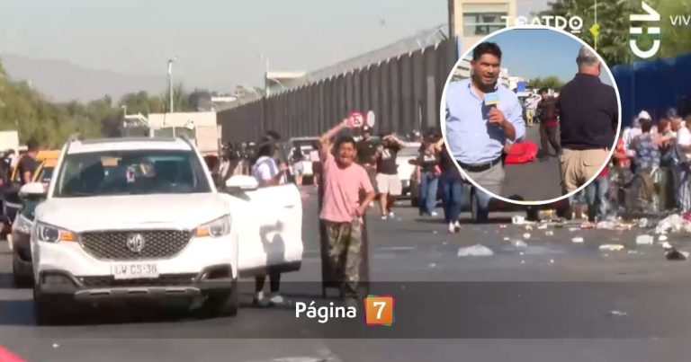 Gino Costa vivió tenso momento en despacho para matinal de CHV: “Están tirando piedras”  
