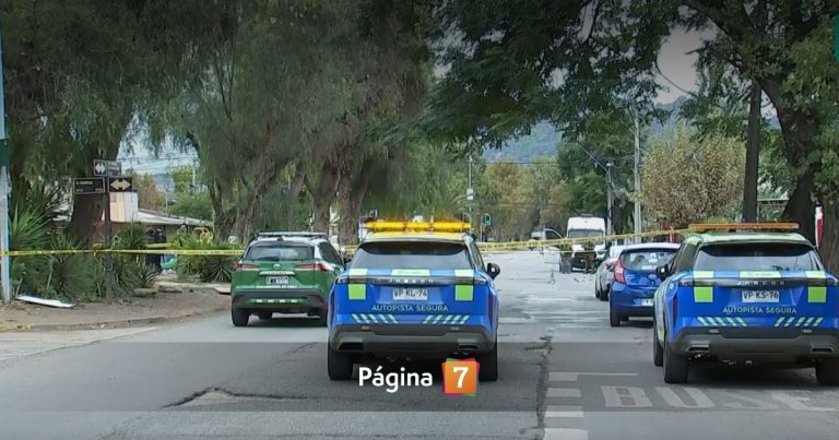 Confuso crimen en Conchalí: hombre fue asesinado tras intentar recuperar su celular robado