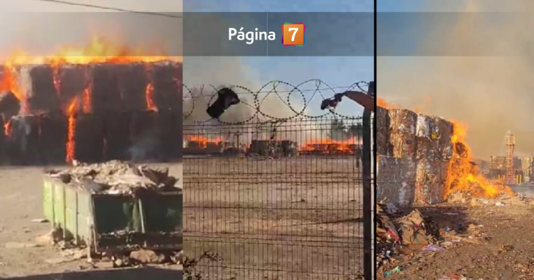 Incendio en papelera de CMPC en Puente Alto obliga evacuación preventiva: se activó alerta SAE