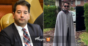 El comentado look de Javier Olivares con el que hizo recordar a Augusto Pinochet