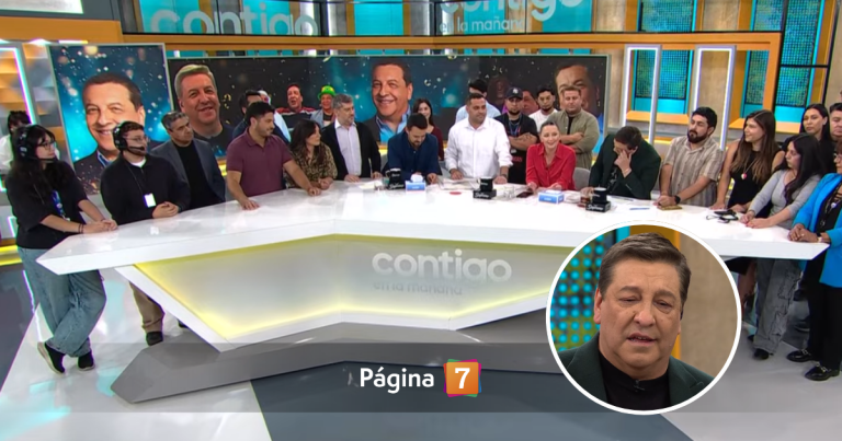 Con equipo reunido en pantalla y varios regalos: la emotiva despedida de JC Rodríguez de CHV