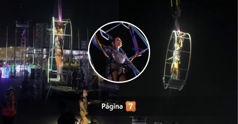 Con broma incluida: lo que no se vio en TV de la jugada obertura de Karla Constant en la final de MO