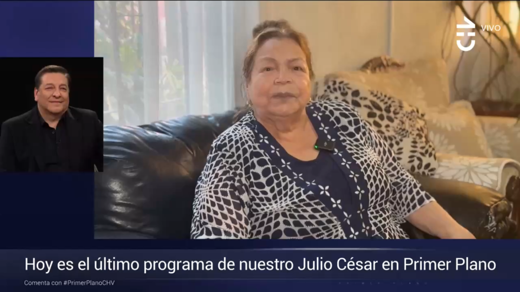 Julio César Rodríguez se quebró en su despedida de Primer Plano: lo sorprendieron su madre e hijos