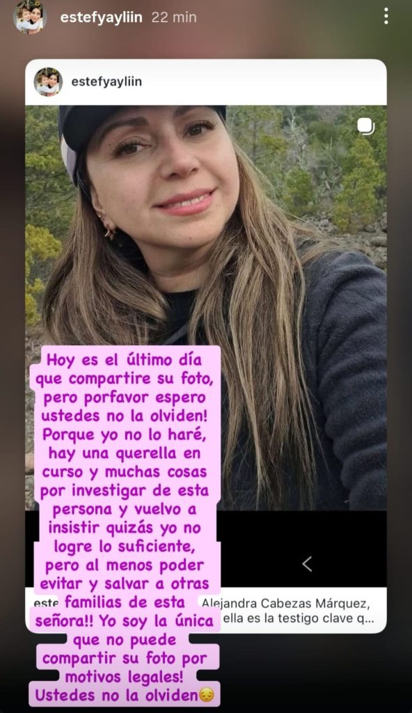 Estefanía Gutiérrez, madre de Tomás Bravo, arremetió contra polémica médium