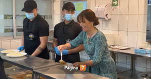 María Pía Adriasola sorprendió en su primer día en La Moneda: sirvió el almuerzo a funcionarios