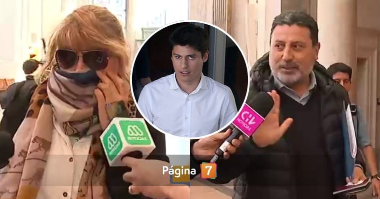 Padres de Nicolás Zepeda llegan al tribunal: así reaccionaron ante preguntas sobre juicio de su hijo