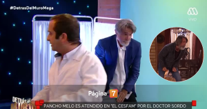 Pancho Melo recreó icónica escena de Isla Paraíso en Detrás del Muro: botó una mesa