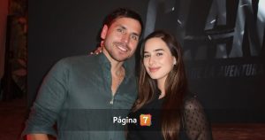 Pangal y Melina Noto mostraron por primera vez a su hija en TV en Socios de la parrilla a domicilio