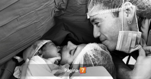 Paulo Londra compartió tiernas imágenes con su hija recién nacida: fue padre por tercera vez