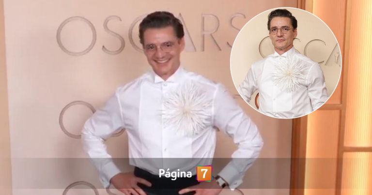 El destacado look de Pedro Pascal en la alfombra roja de los Premios Oscar 2026