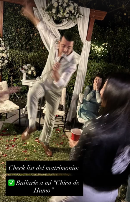 Periodista de CHV contrajo matrimonio tras 7 años de relación: compartió fotos de íntima ceremonia