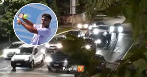 Tenista Diego Ortiz fue apuñalado por la espalda tras sufrir encerrona en Providencia
