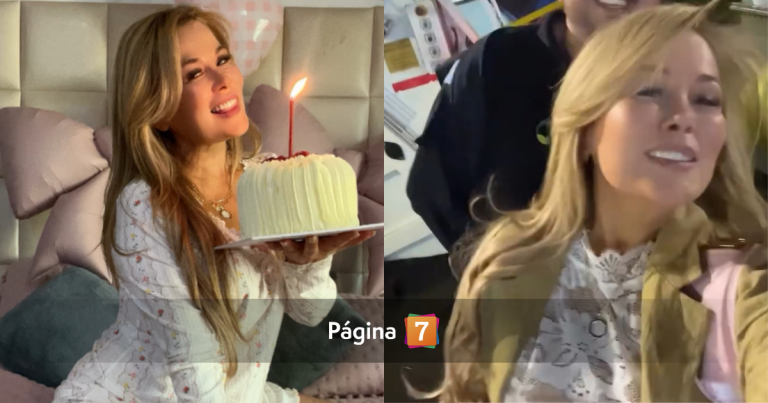 El cumpleaños de Cathy Barriga en medio de difícil escenario judicial: recolectores la saludaron