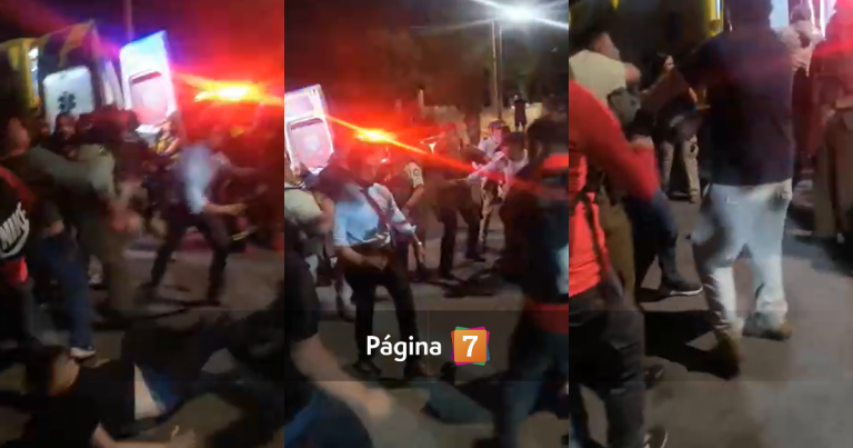 Caos en Cerrillos: encapuchados asaltan almacén y terminan enfrentándose a tiros con PDI