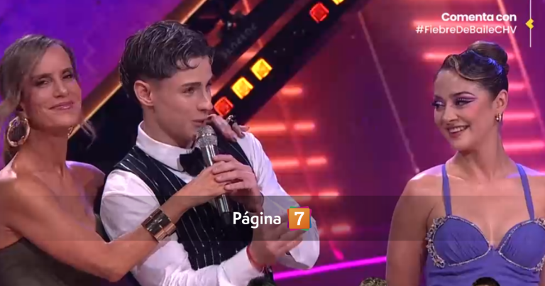Diego Venegas emocionó hasta las lágrimas a su partner en Fiebre de baile con sentido agradecimiento
