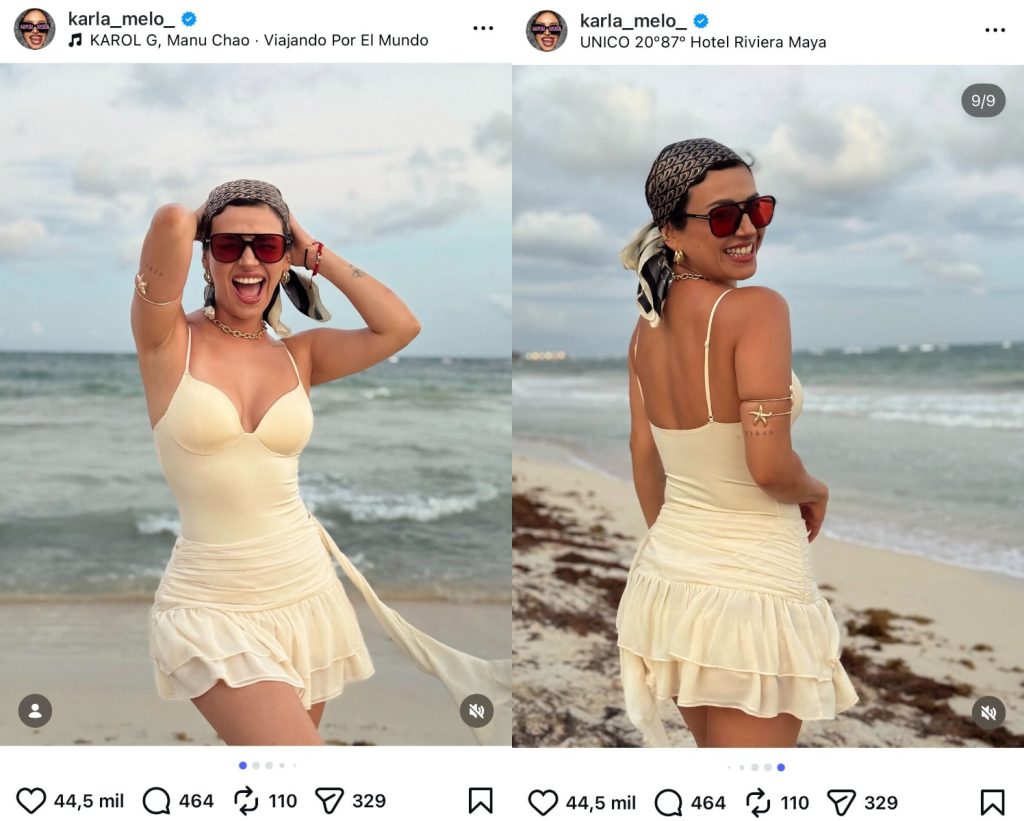 Karla Melo publicó íntima reflexión en medio de rumores de quiebre con Dunga: "Enfrenté mis temores"