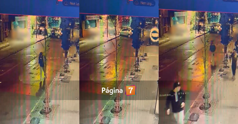 Una víctima fallecida: video muestra colisión y escape de carabinero ebrio y sus amigos en Santiago